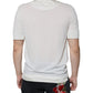 Dolce & Gabbana Off White Cotton Short Sleeves T-shirt