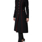 Dolce & Gabbana Black Single Breasted Trench Coat Jacket