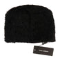 Dolce & Gabbana Black Xiangao Lamb Fur Beanie