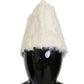 Dolce & Gabbana White Xiangao Lamb Fur Beanie