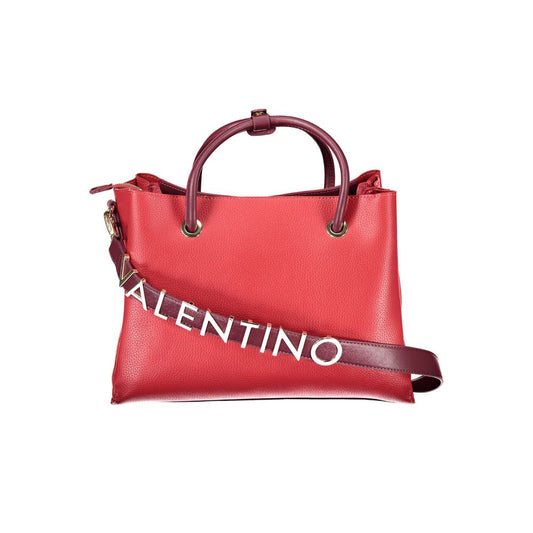 Valentino Bags Red Polyethylene Handbag