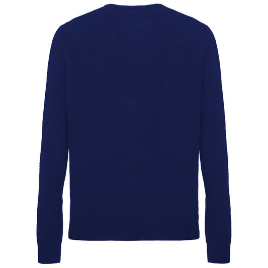 Malo Blue Cashmere Sweater