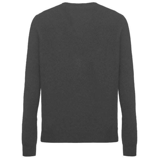 Malo Gray Cashmere Sweater