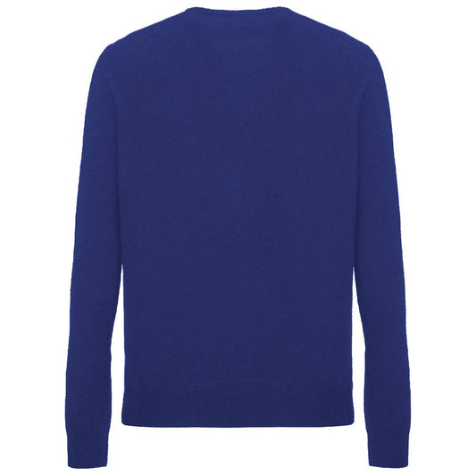 Malo Blue Wool Sweater