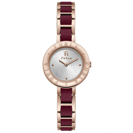 Furla Pink Stainless Steel Watch