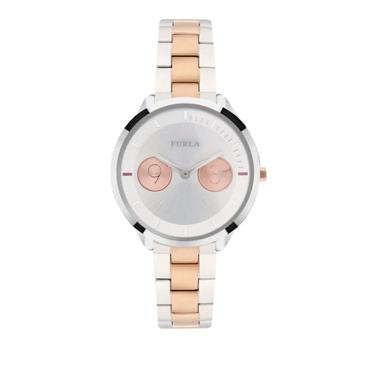 Furla Silver Steel Watch