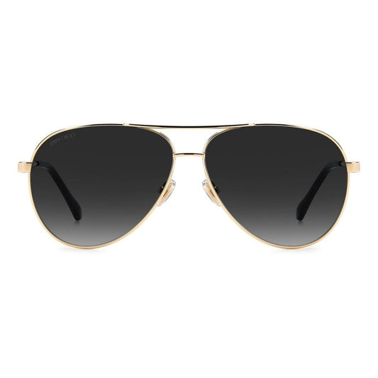 Jimmy Choo Gold Metal Sunglasses