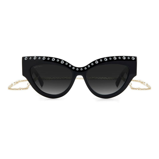 Jimmy Choo Black Acetate Sunglasses