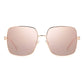 Jimmy Choo Pink Metal Sunglasses