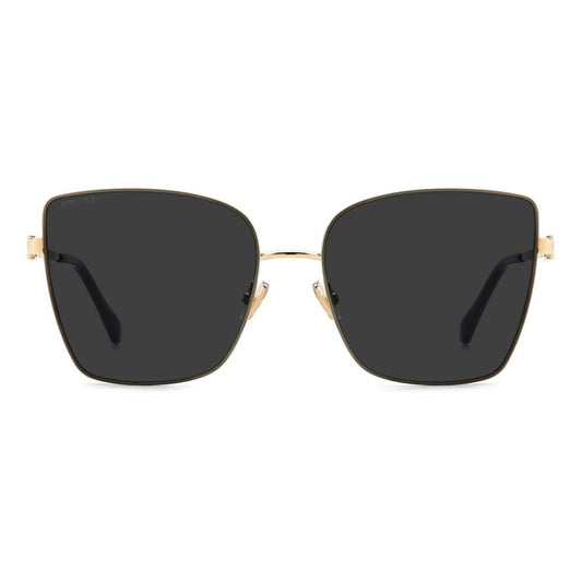 Jimmy Choo Gold Metal Sunglasses