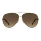 Marc Jacobs Gold Metal Sunglasses