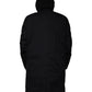 Dolce & Gabbana Black Hooded Parka Cotton Trench Coat Jacket