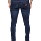 Dolce & Gabbana Dark Blue Cotton Stretch Skinny Denim Jeans