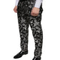 Dolce & Gabbana Black Jacquard Skinny Dress Pants