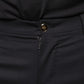 Dolce & Gabbana Black Wool Skinny Men Dress Pants