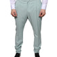 Dolce & Gabbana Mint Green Cotton Dress Pants