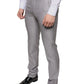 Dolce & Gabbana Light Gray Wool Dress Pants