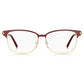 Marc Jacobs Burgundy Metal Sunglasses