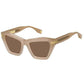 Marc Jacobs Beige Plastic Sunglasses