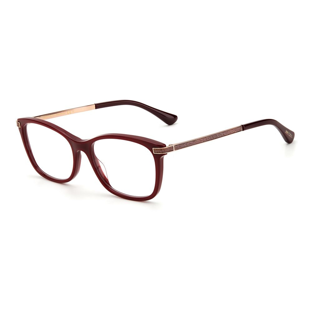 Jimmy Choo Burgundy Acetate Sunglasses