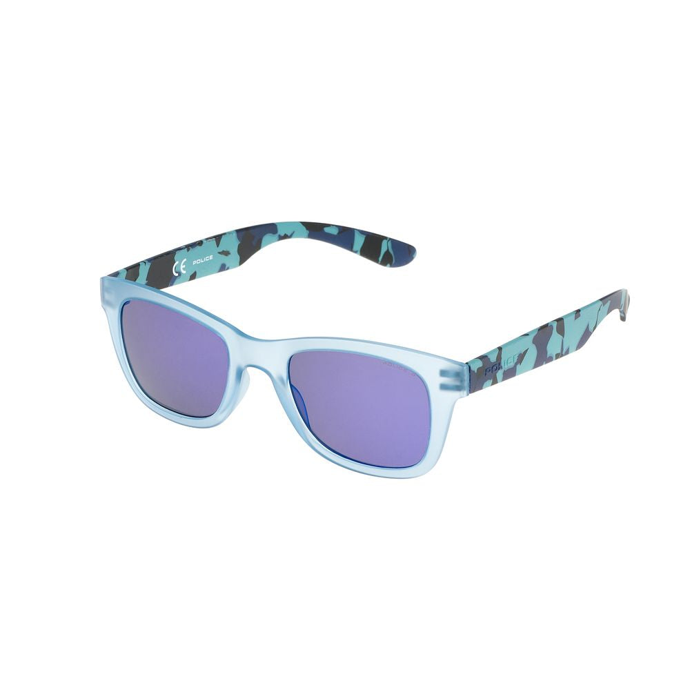 Police Blue Injected Sunglasses