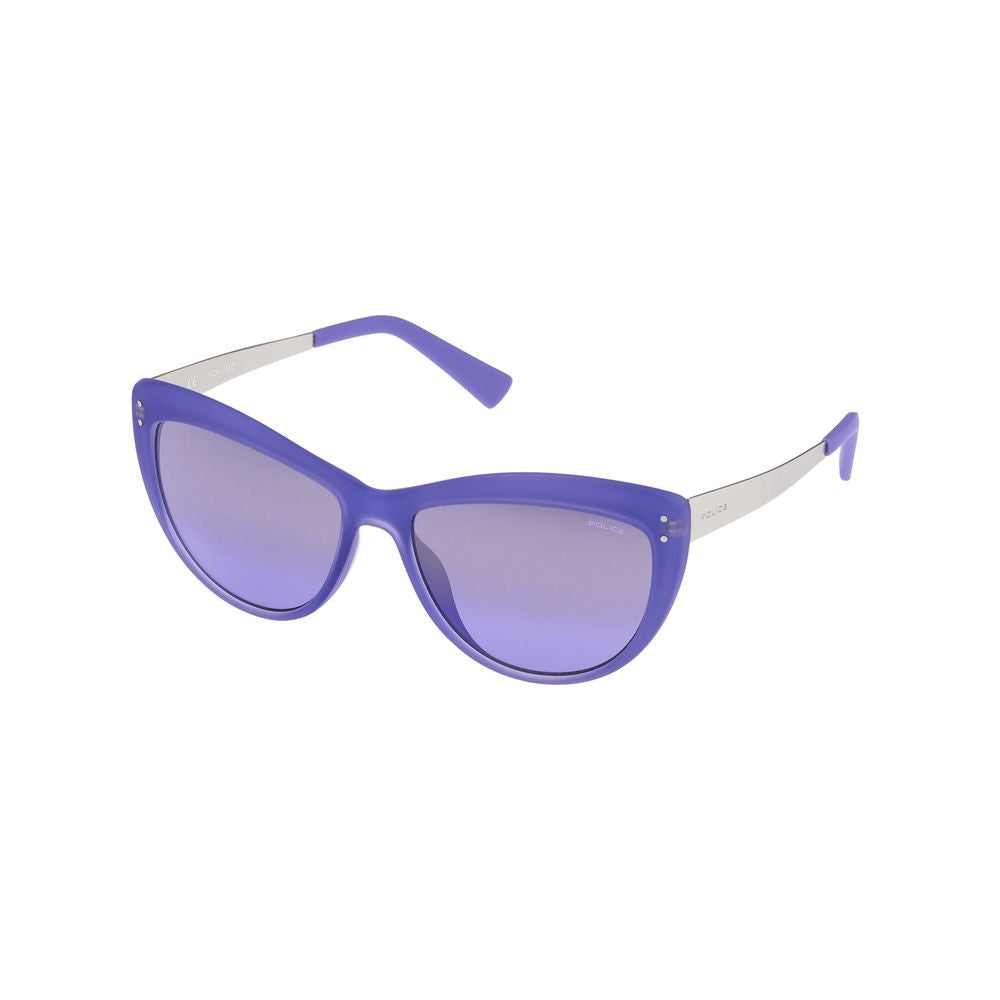 Police Blue Injected Sunglasses