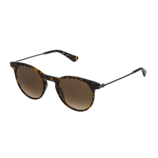 Police Brown Metal Sunglasses