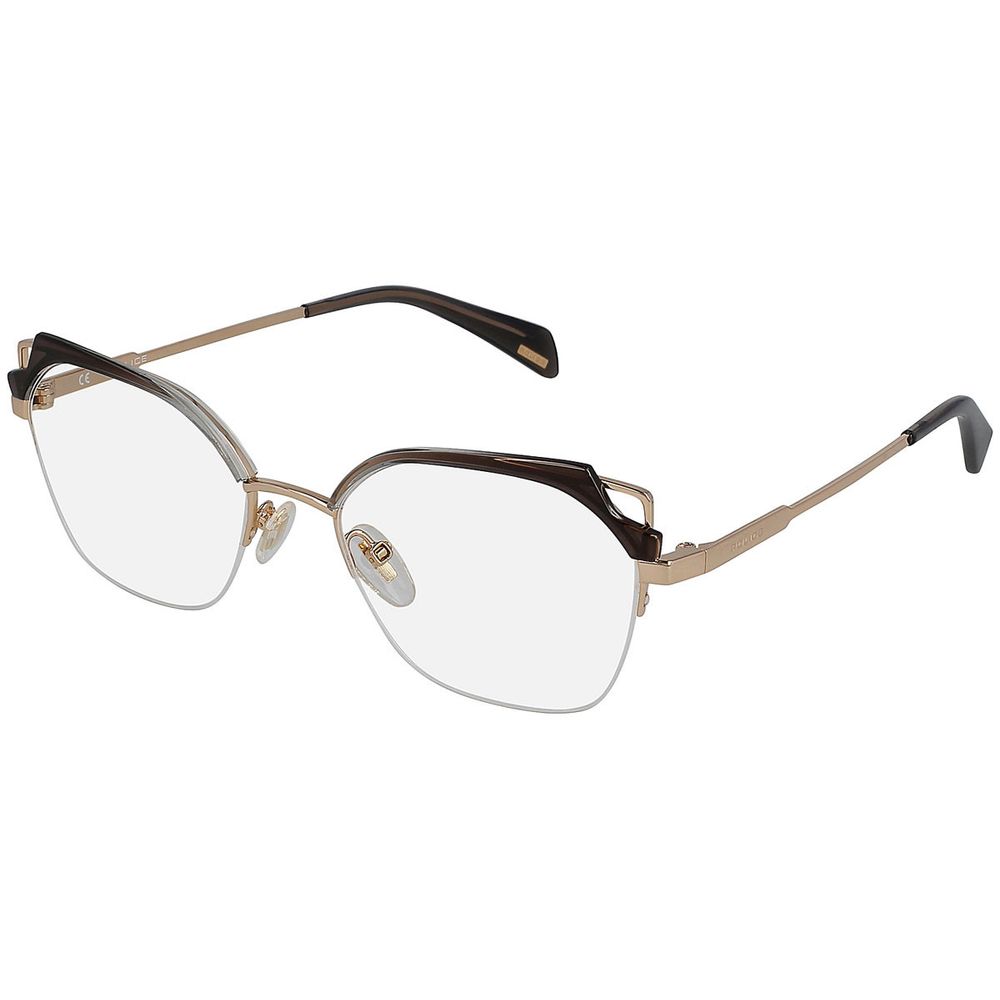 Police Brown Combined Metal Sunglasses