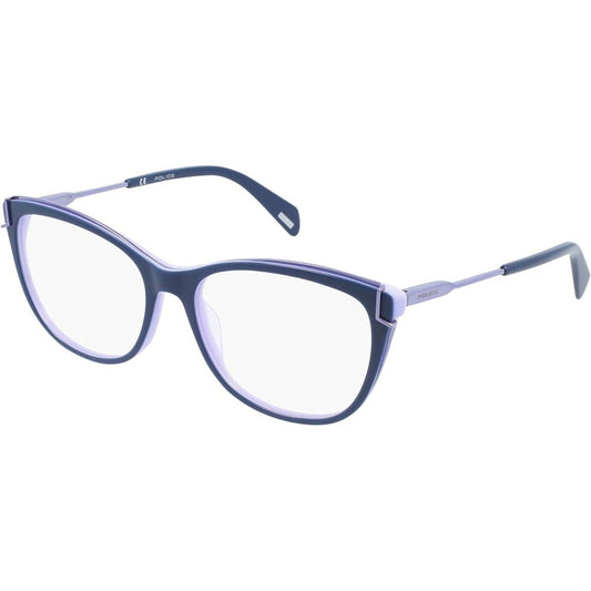 Police Blue Plastic Sunglasses