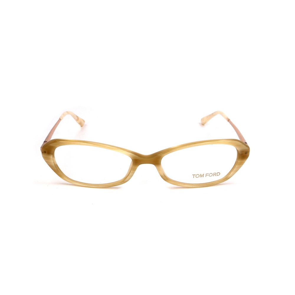 Tom Ford Beige Metal And Plastic Sunglasses