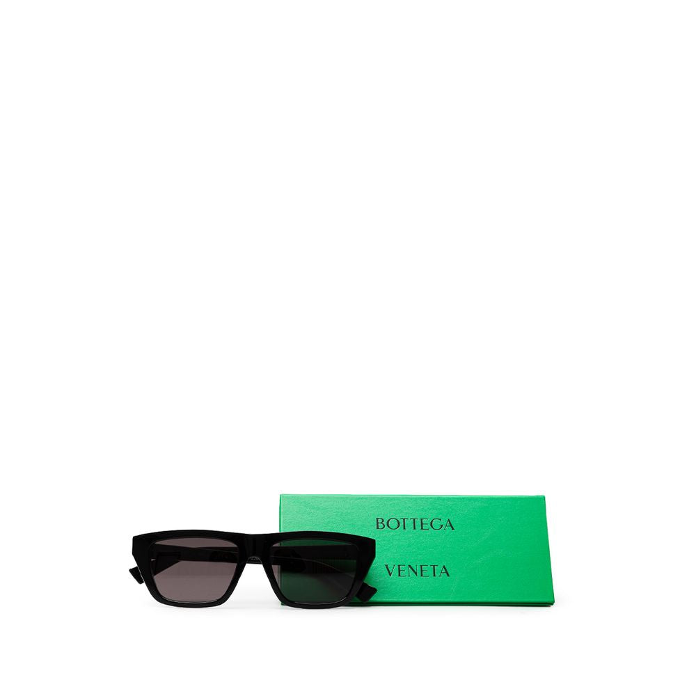 Bottega Veneta Black Acetate Sunglasses