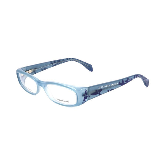 Alexander McQueen Blue Acetate Sunglasses