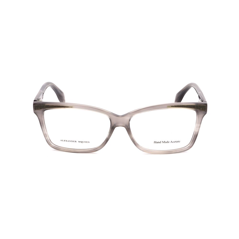 Alexander McQueen Gray Acetate Sunglasses