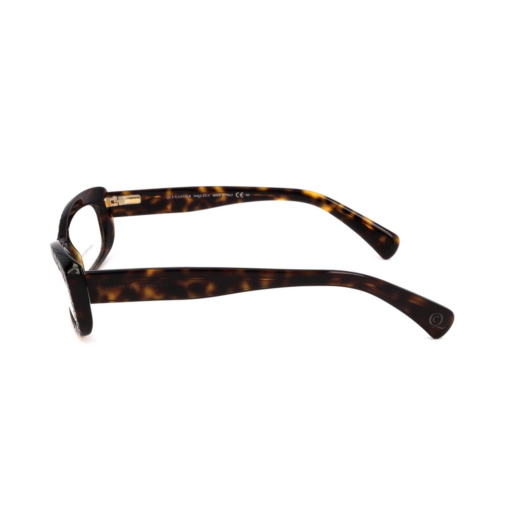 Alexander McQueen Brown Acetate Sunglasses