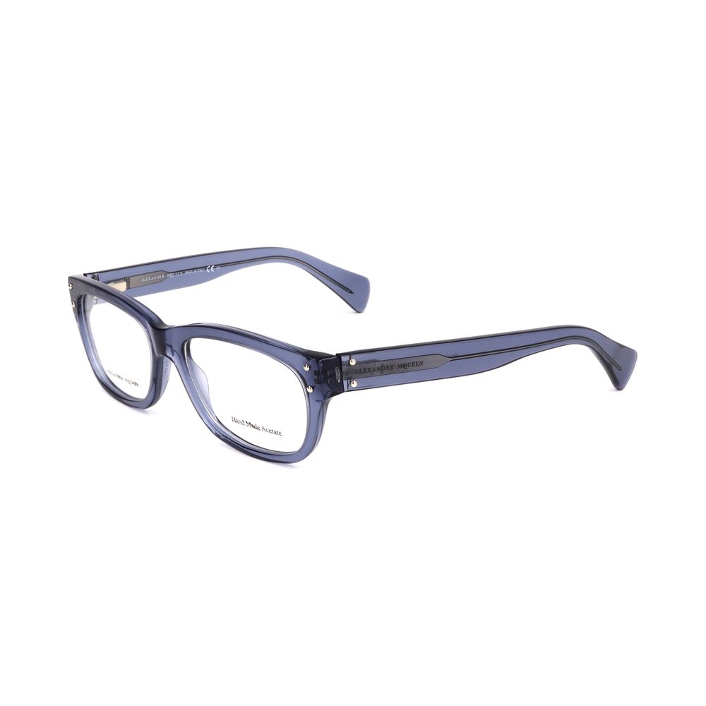 Alexander McQueen Blue Acetate Sunglasses