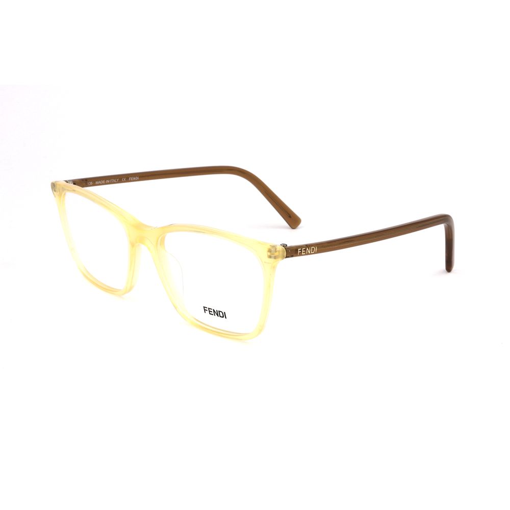 Fendi Yellow Plastic Sunglasses