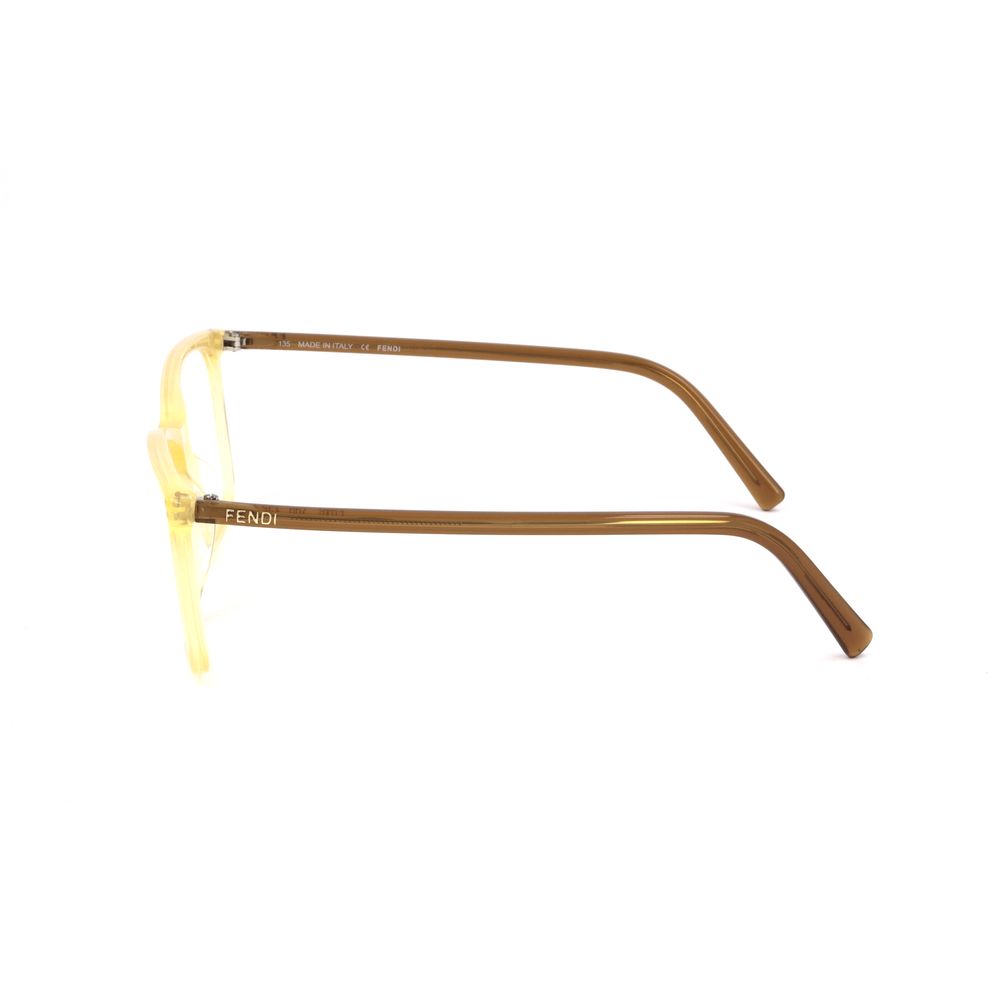 Fendi Yellow Plastic Sunglasses