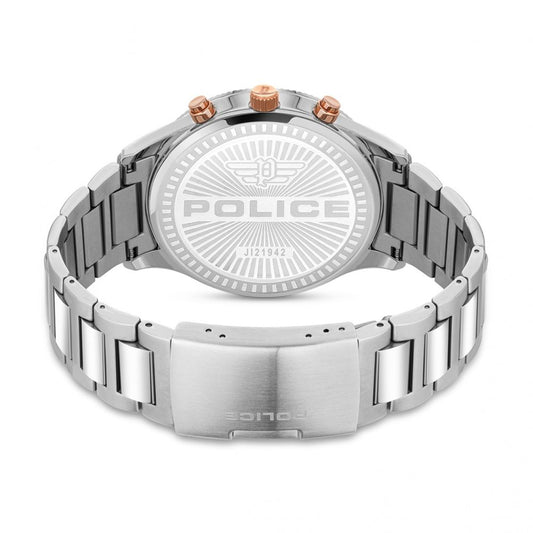 Police Gray Stainless Steel Watch