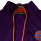 Dolce & Gabbana Purple Orange Full Zip Logo Sweater