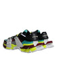 Dolce & Gabbana Multicolor Low Top Space Men Sneakers Shoes