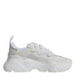 Dolce & Gabbana White Nylon Daymaster Low Top Sneakers Shoes