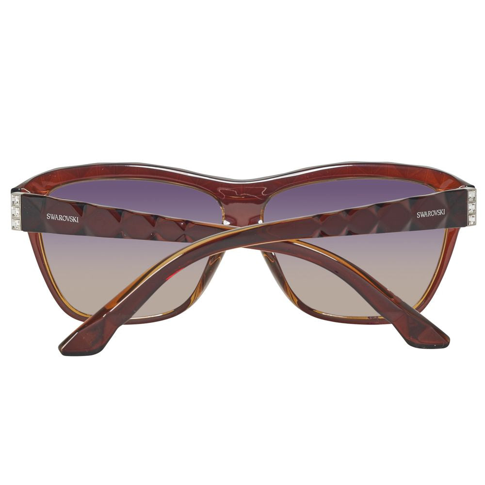 Swarovski Brown Injected Sunglasses