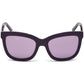 Swarovski Purple Plastic Sunglasses