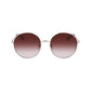 Longchamp Gold Metal Sunglasses