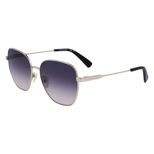 Longchamp Yellow Metal Sunglasses