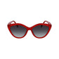 Longchamp Red Acetate Sunglasses