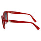 Longchamp Red Acetate Sunglasses