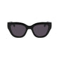 Longchamp Black Injected Sunglasses