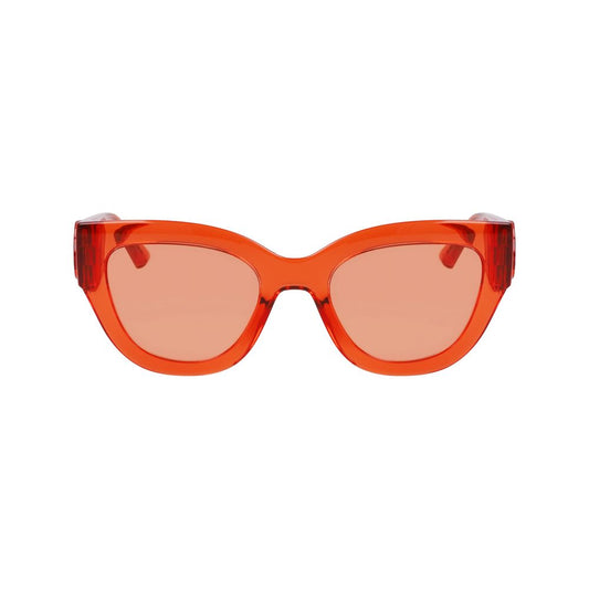 Longchamp Orange Injected Sunglasses