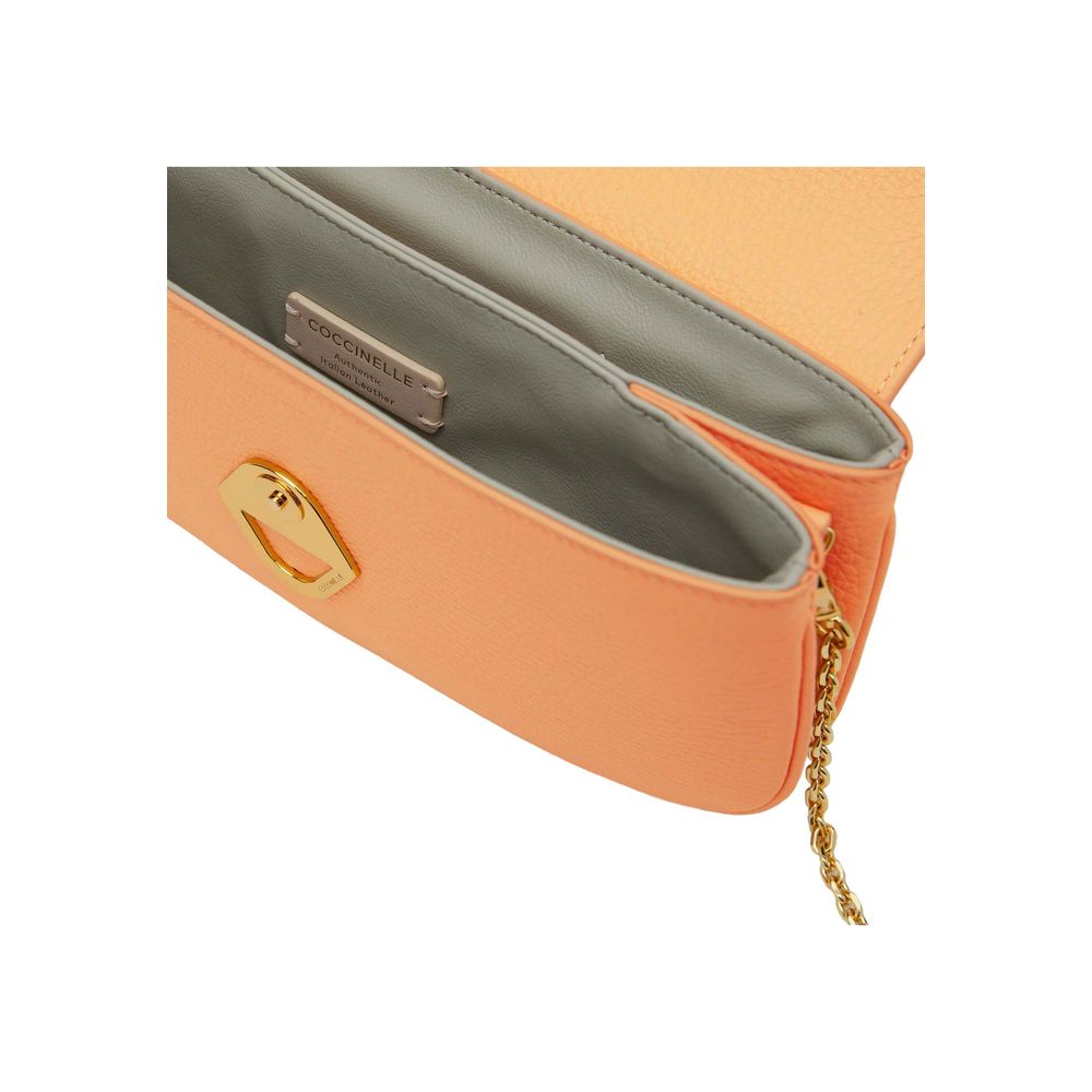 Coccinelle Orange Leather Handbag